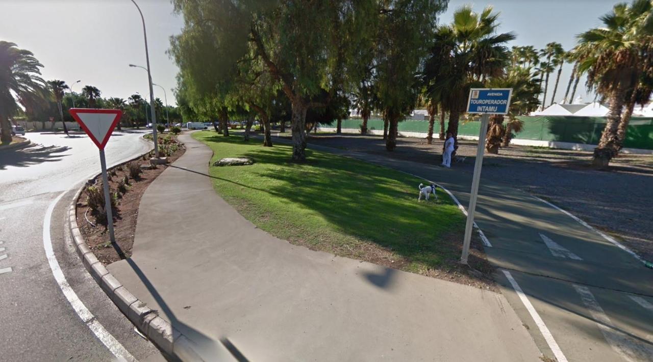 Bungalows Playa Flor, Campo Internacional, Maspalomas. 马斯帕洛马斯 外观 照片