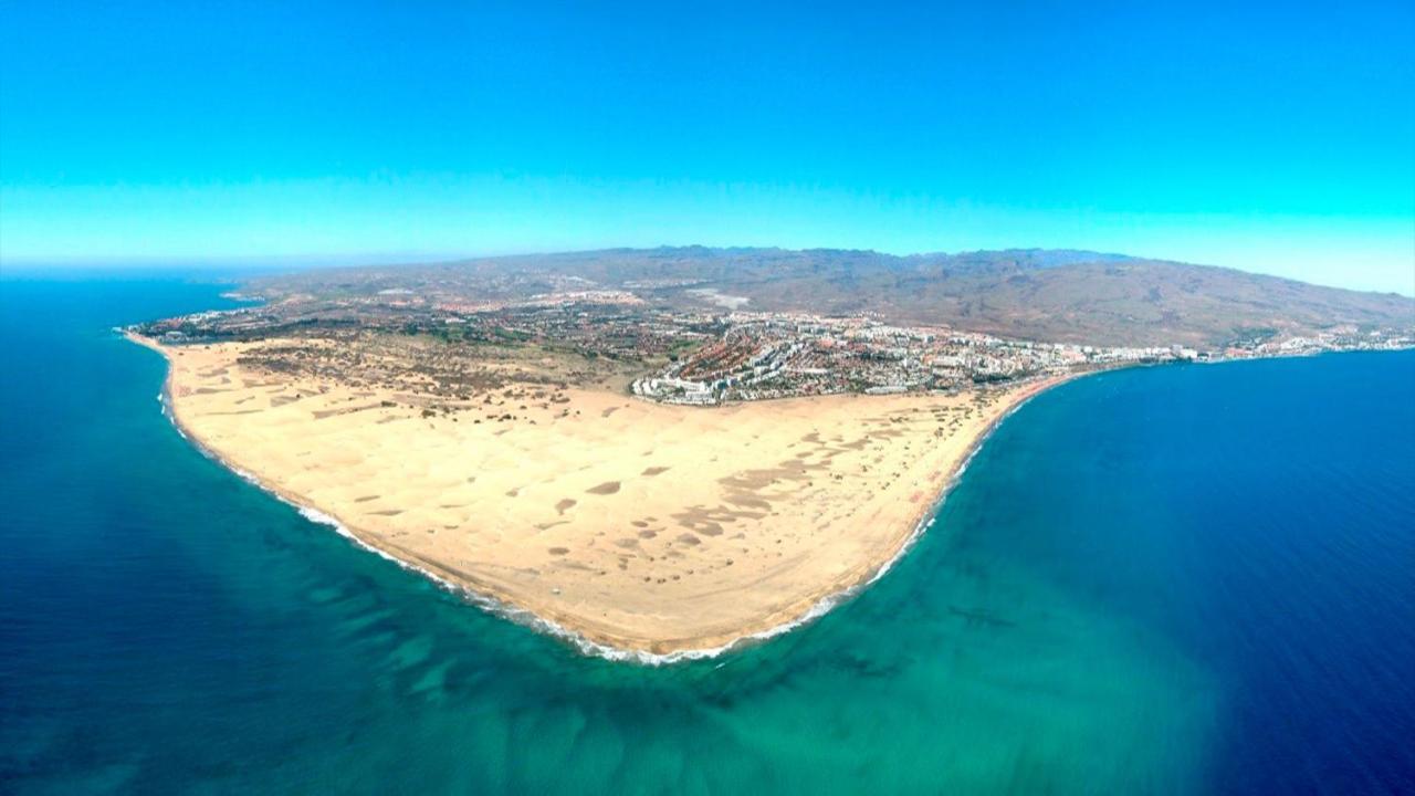 Bungalows Playa Flor, Campo Internacional, Maspalomas. 马斯帕洛马斯 外观 照片