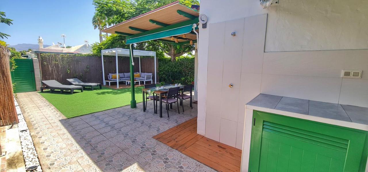 Bungalows Playa Flor, Campo Internacional, Maspalomas. 马斯帕洛马斯 外观 照片